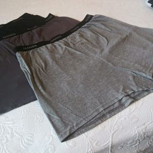 Hanes, XL, black, gray, light gray